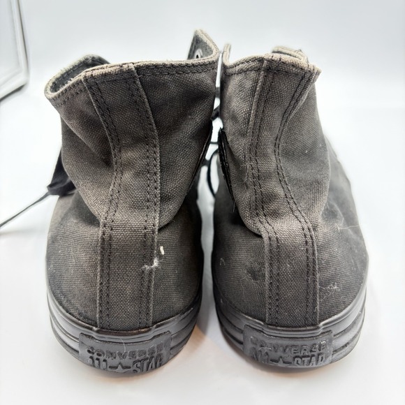 CONVERSE Chuck Taylor ALL STAR Men High Top Monochrome Black NINJA‎ M8 W10 - Picture 10 of 11